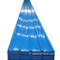 Roofing en métal GI 0,4 mm 0,46 mm 0,5 mm en onde